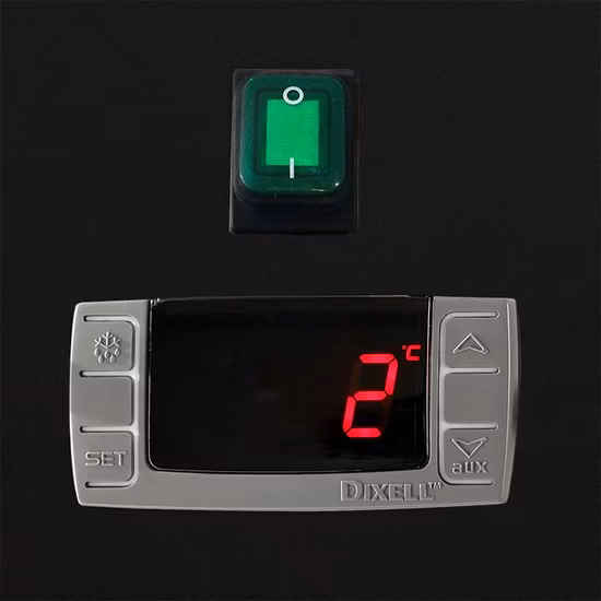 Escaparate apoyado CE de la barra de ensalada del refrigerador de la barra de ensalada del congelador de la cocina